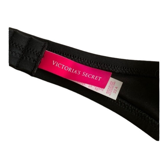 Victoria’s Secret strapless bandeau bikini top - black or white - 32A - Picture 5 of 5